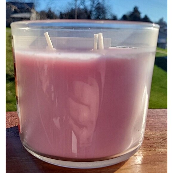 BATH & BODY WORKS Tipsy Elf Vanilla Nutmeg Butter Rum CANDLE 3 WICK - Picture 9 of 10